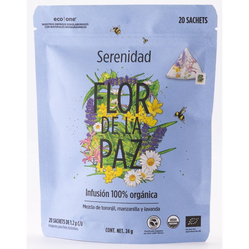 Serenidad Flor de la Paz Herbal Infusion, 1 oz Main image