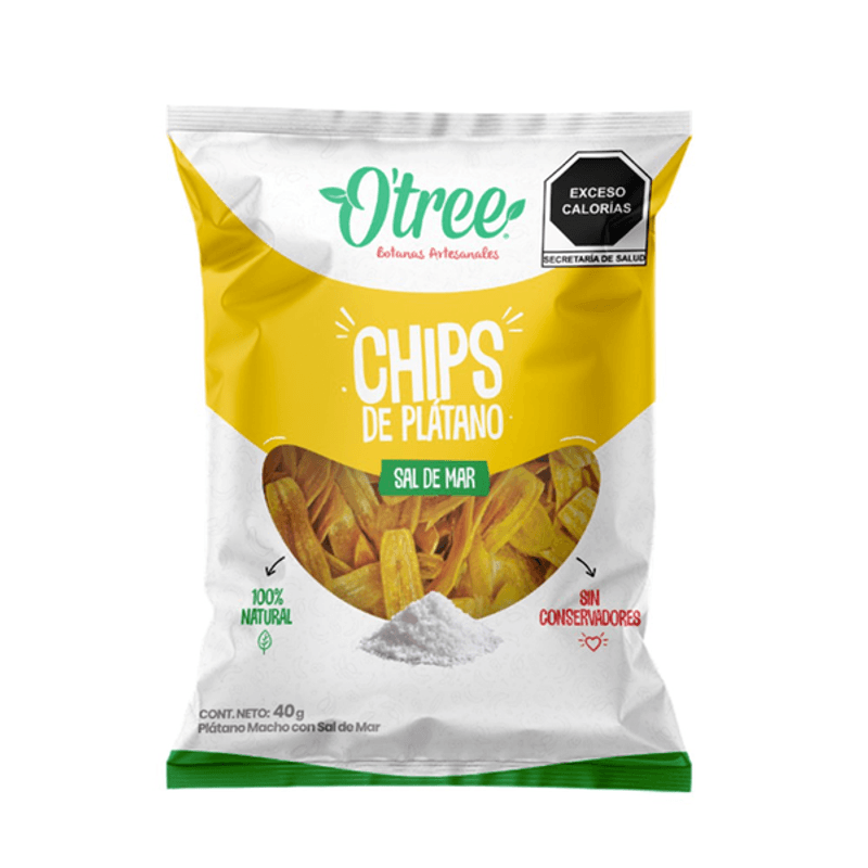 Otree Salted Plantain Chips - 1.4 oz Main image