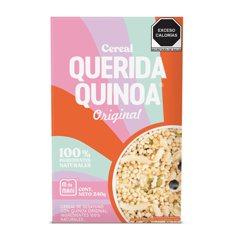 M de Mani Querida Quinoa Original Cereal 8.5 oz Main image
