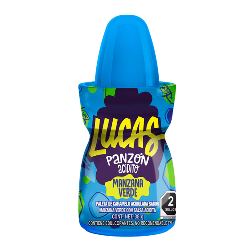 Lucas Sour Belly Lollipop - 1.3 oz Main image