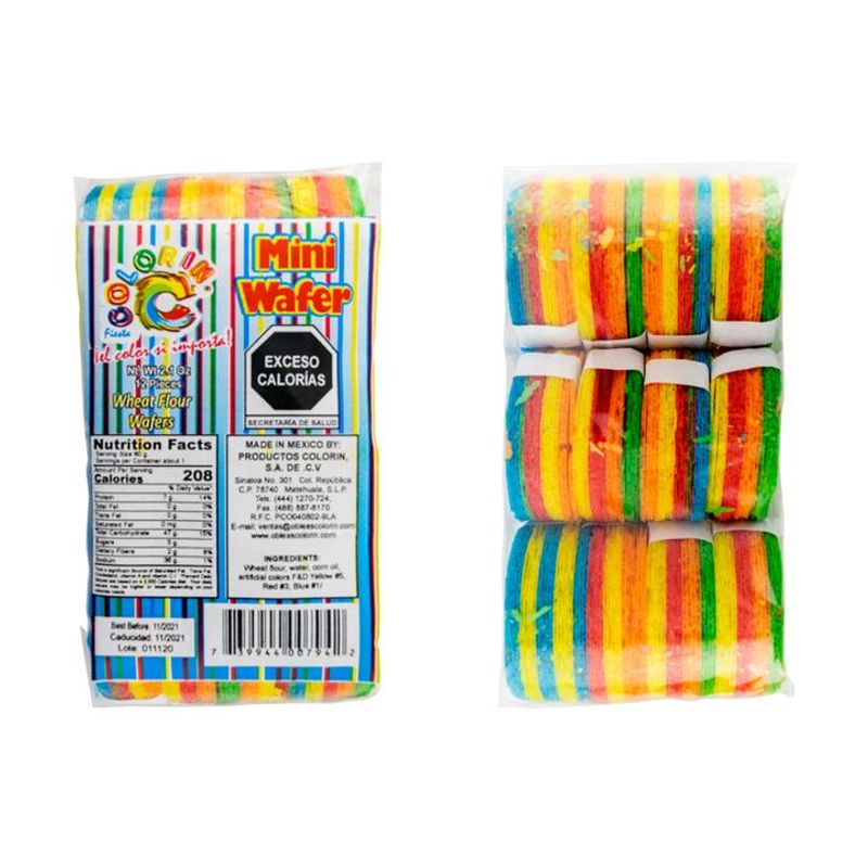 Fiesta Colorin Mini Wafer Oblea 1 Piece