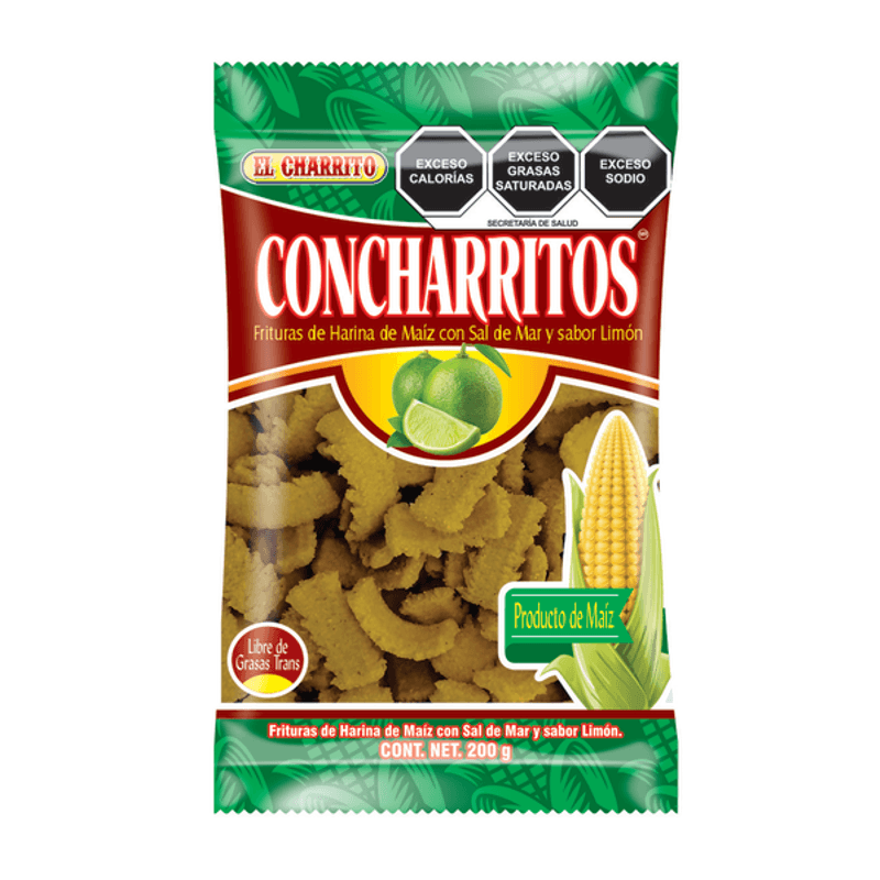 El Charrito Corn Flour Snacks Lemon 7 oz Main image
